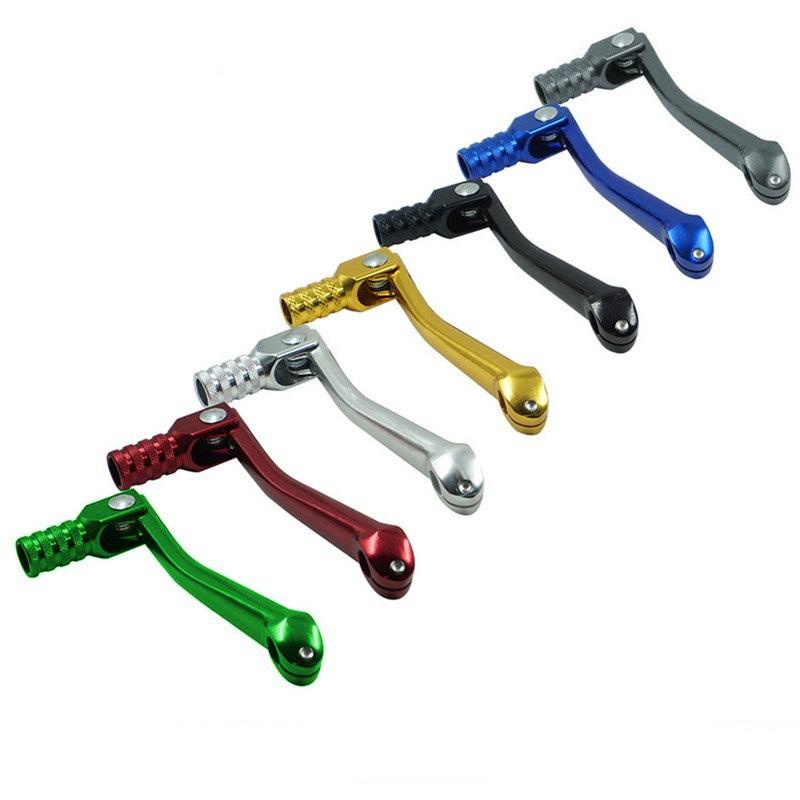 Motorcycle Gear Lever - 1 Stück Motorrad-Klappschalthebel aus Aluminium, universell,