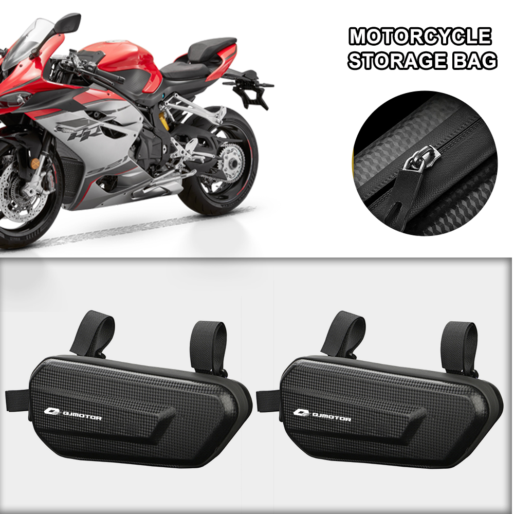 Motorcycle Gear Logo - 360 ° Wasserdichte Schutz-Hartschalen-3L-Motorrad-Ausrüstungstasche für QJMOTO