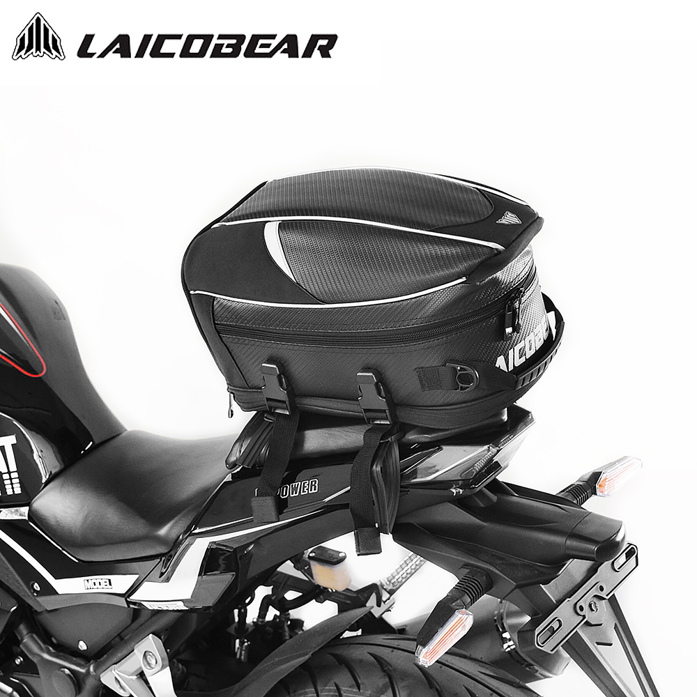 Motorrad-Hecktasche, schwarz,  – Motorcycle Gear Warehouse Bewertung und Preis