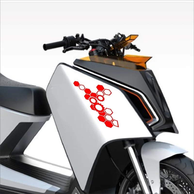 1 Stück Wabenmuster Motorrad-A – Motorcycle Gear Logo Bewertung und Preis